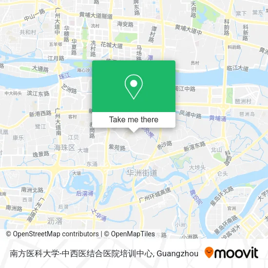 南方医科大学-中西医结合医院培训中心 map