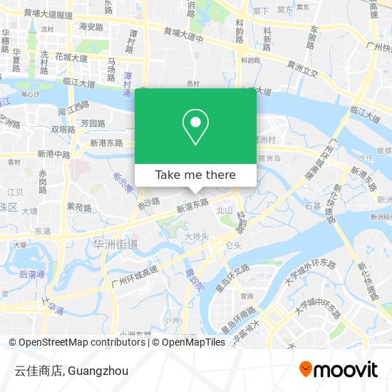 云佳商店 map