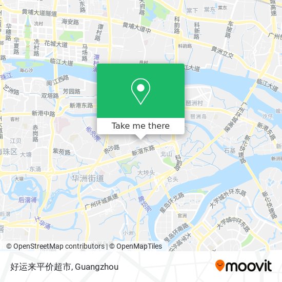 好运来平价超市 map