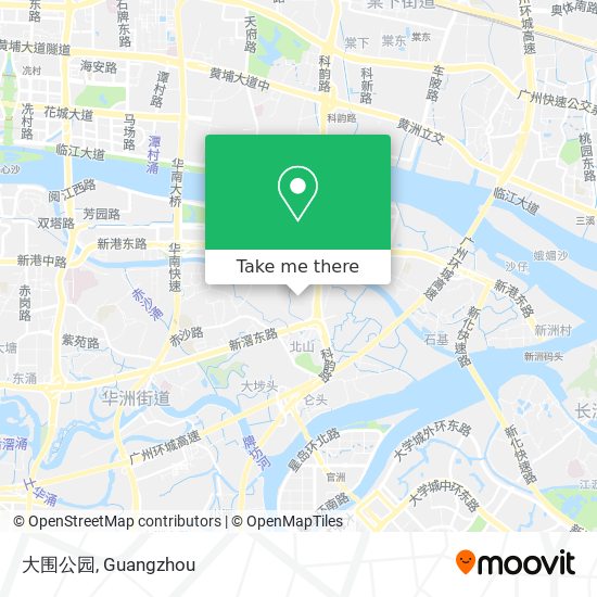 大围公园 map