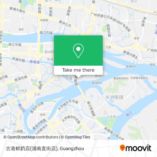 古港鲜奶店(浦南直街店) map