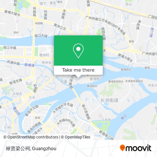 禄贤梁公祠 map