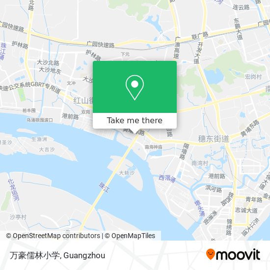 万豪儒林小学 map
