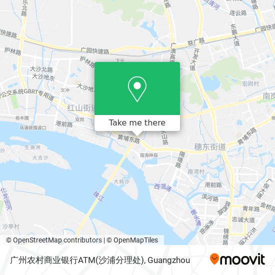 广州农村商业银行ATM(沙浦分理处) map