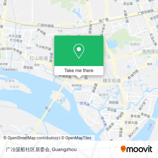 广冶菠船社区居委会 map