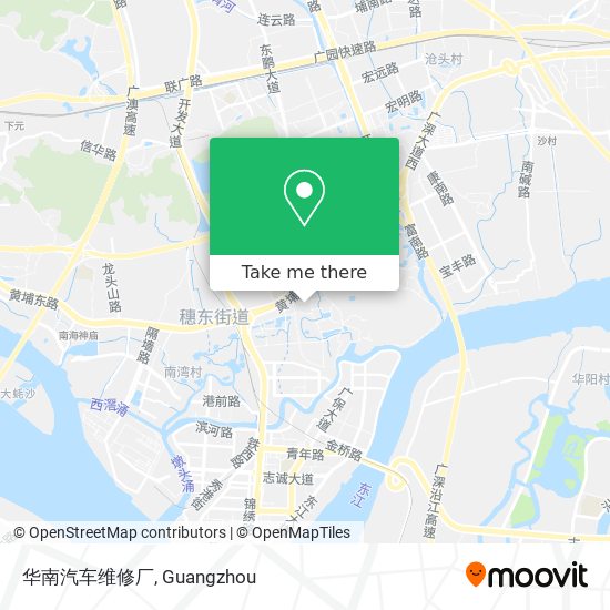 华南汽车维修厂 map