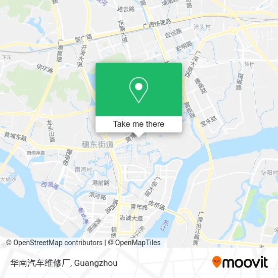 华南汽车维修厂 map