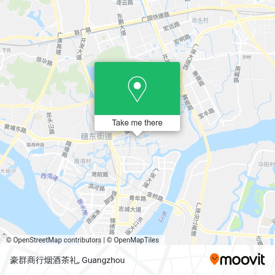 豪群商行烟酒茶礼 map