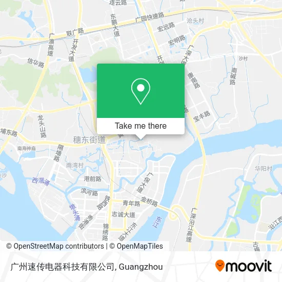广州速传电器科技有限公司 map