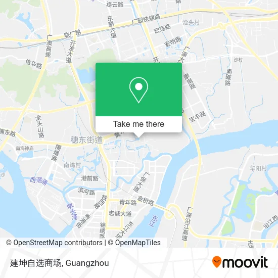 建坤自选商场 map