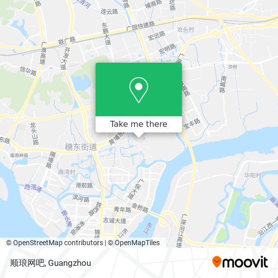 顺琅网吧 map