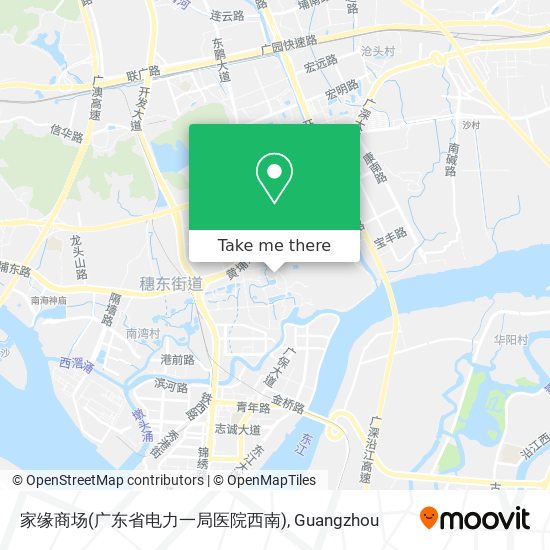 家缘商场(广东省电力一局医院西南) map
