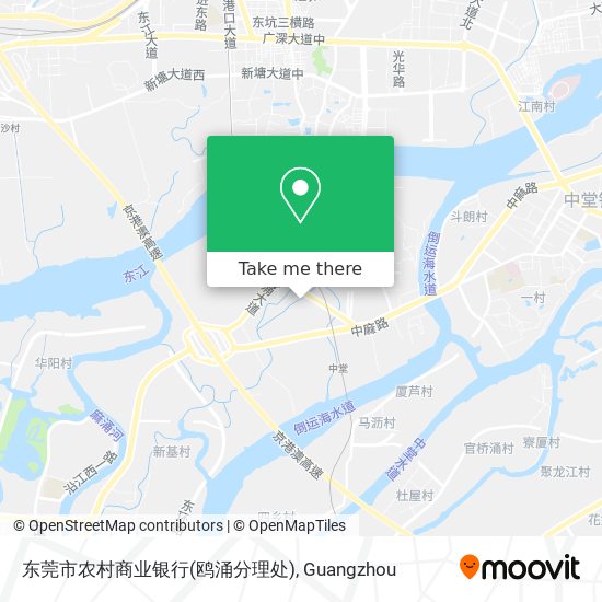 东莞市农村商业银行(鸥涌分理处) map