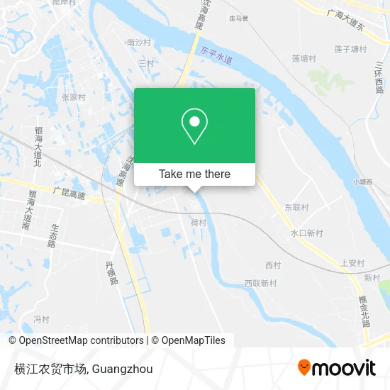 横江农贸市场 map