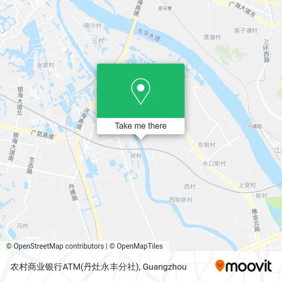 农村商业银行ATM(丹灶永丰分社) map
