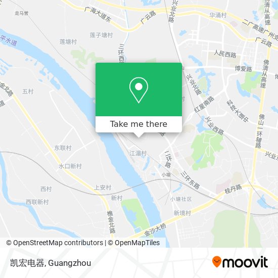 凯宏电器 map