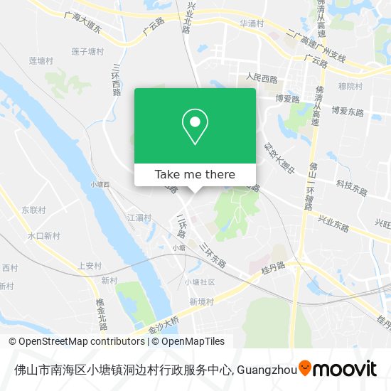 佛山市南海区小塘镇洞边村行政服务中心 map