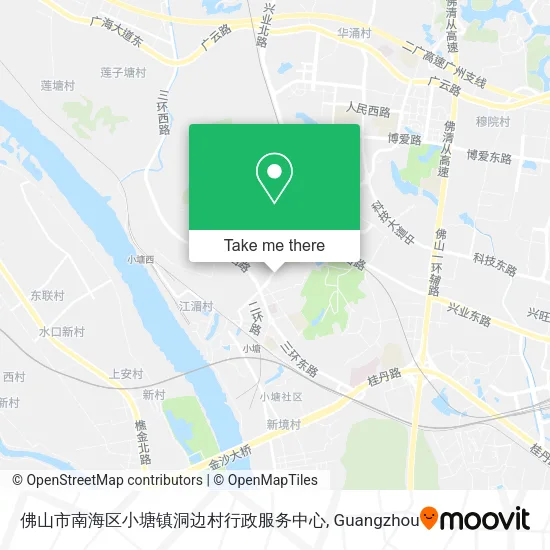 佛山市南海区小塘镇洞边村行政服务中心 map