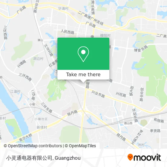 小灵通电器有限公司 map