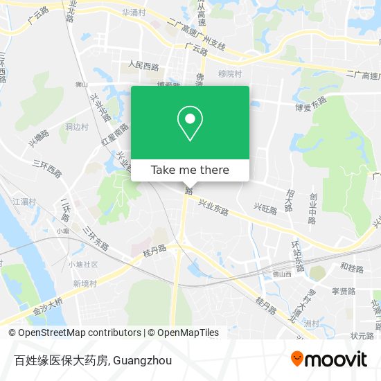 百姓缘医保大药房 map