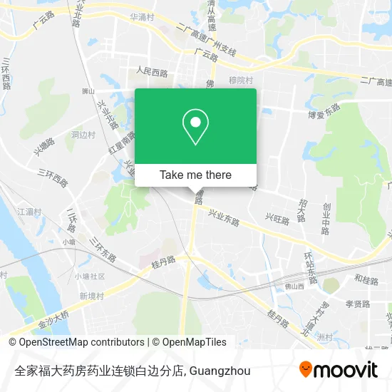 全家福大药房药业连锁白边分店 map