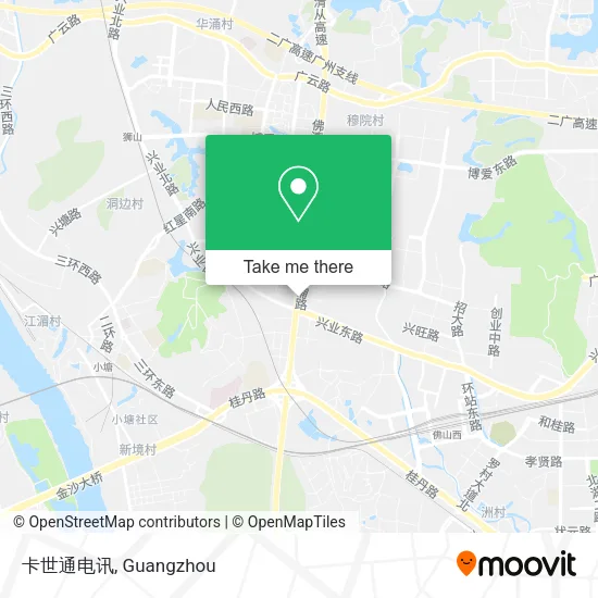 卡世通电讯 map
