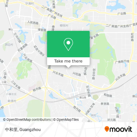 中和里 map