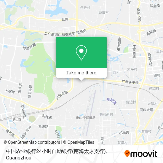 中国农业银行24小时自助银行(南海太原支行) map