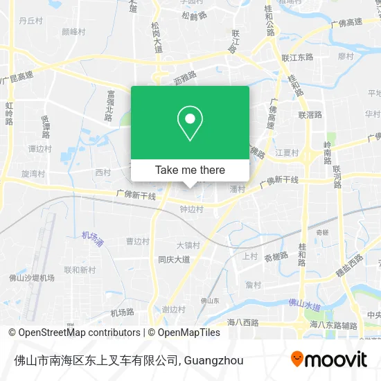佛山市南海区东上叉车有限公司 map