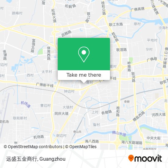 远盛五金商行 map