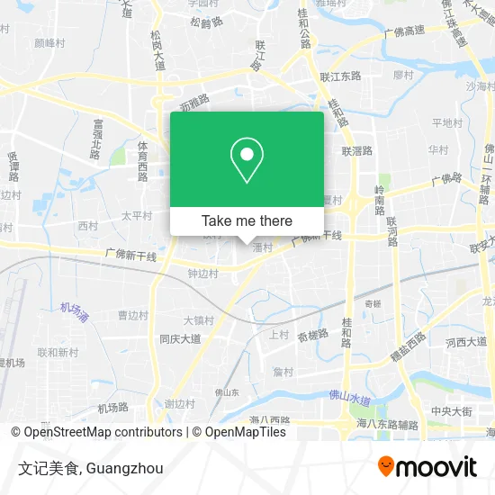 文记美食 map