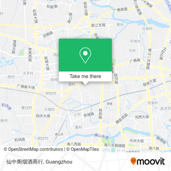 仙中阁烟酒商行 map