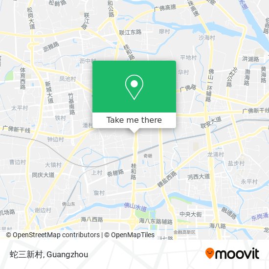 蛇三新村 map