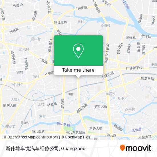 新伟雄车悦汽车维修公司 map
