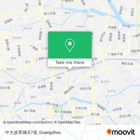 中大皮革城-E7座 map