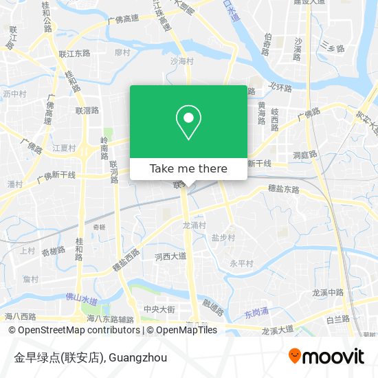 金早绿点(联安店) map