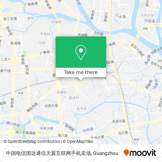 中国电信国达通信天翼互联网手机卖场 map
