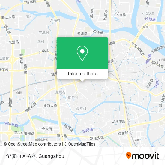 华厦西区-A座 map