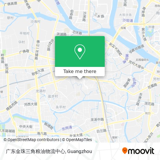 广东金珠三角粮油物流中心 map