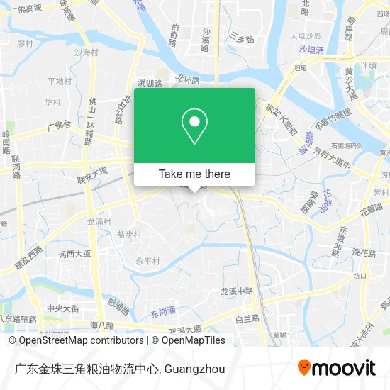 广东金珠三角粮油物流中心 map