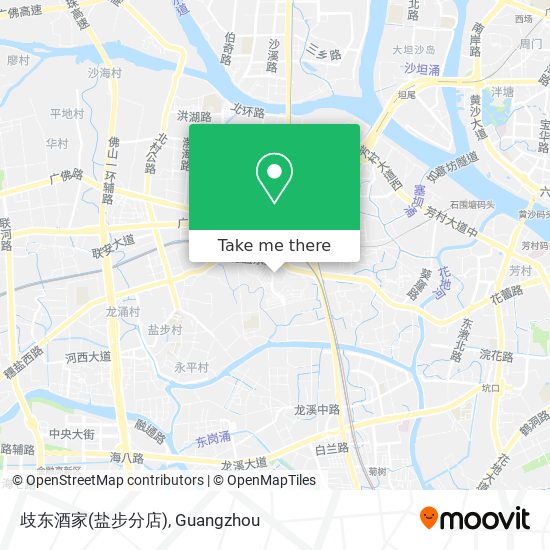 歧东酒家(盐步分店) map