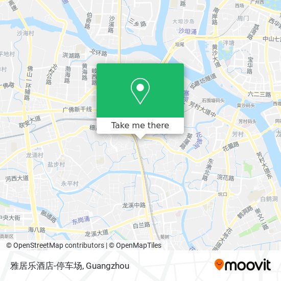 雅居乐酒店-停车场 map