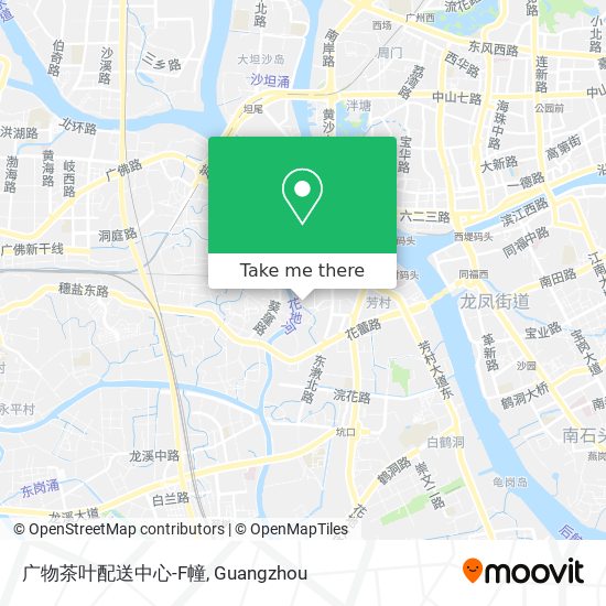 广物茶叶配送中心-F幢 map