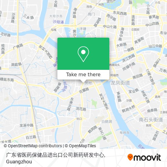 广东省医药保健品进出口公司新药研发中心 map