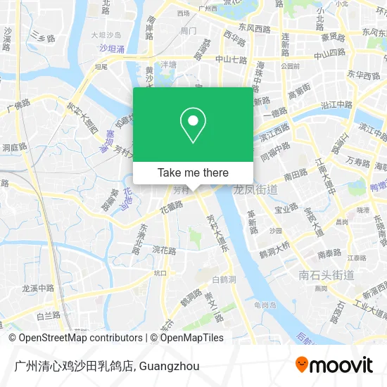 广州清心鸡沙田乳鸽店 map
