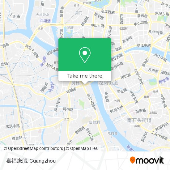 嘉福烧腊 map