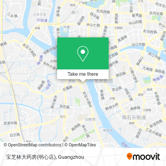 宝芝林大药房(明心店) map