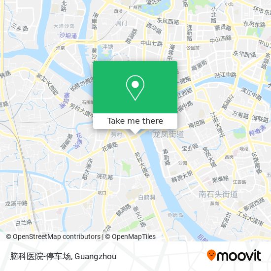 脑科医院-停车场 map