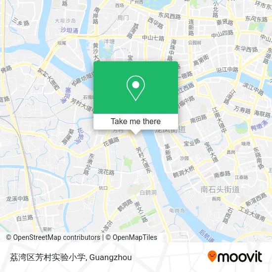 荔湾区芳村实验小学 map