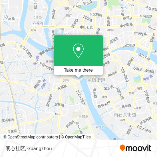 明心社区 map
